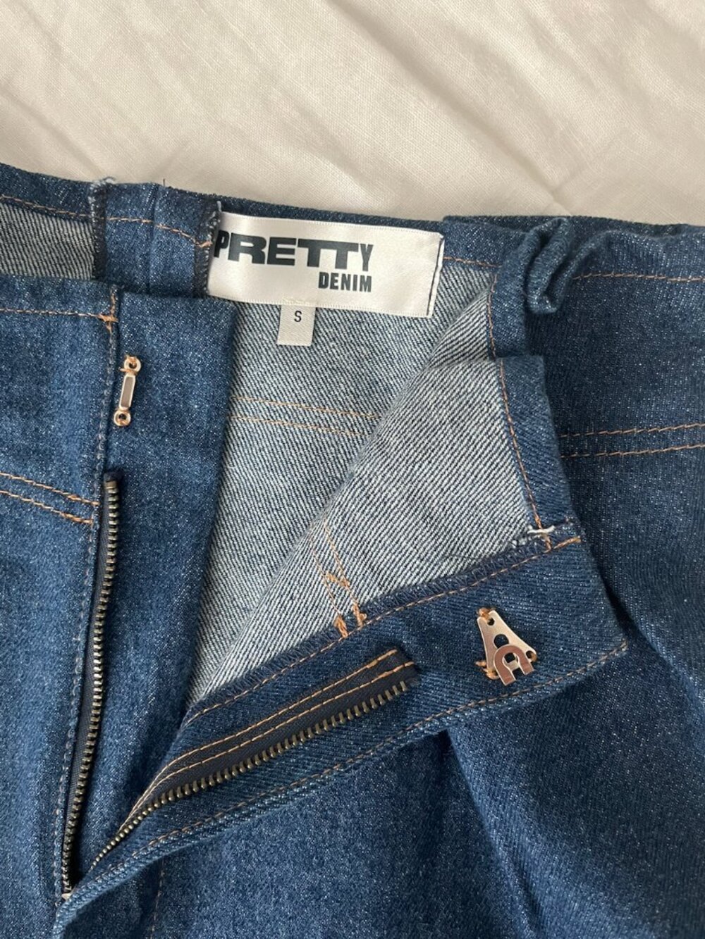 Pretty Denim Andy Pleated Jeans - Picture 4 of 5